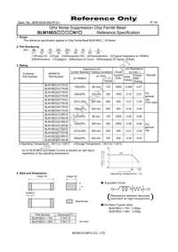 BLM18EG391TN1D Datasheet Cover