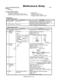 BLM18EG391TN1D Datasheet Page 2