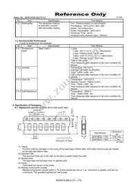 BLM18EG391TN1D Datasheet Page 3