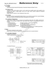 BLM21BD222TZ1D Datasheet Page 7