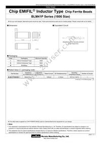 BLM41PF800SN1L Datasheet Cover