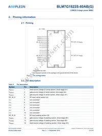 BLM7G1822S-80ABGY Datasheet Page 2