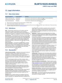 BLM7G1822S-80ABGY Datasheet Page 16