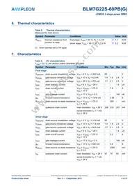 BLM7G22S-60PBGY Datasheet Page 4