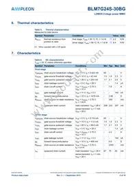 BLM7G24S-30BGY Datasheet Page 4