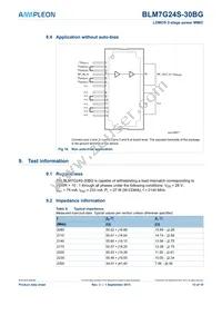 BLM7G24S-30BGY Datasheet Page 13