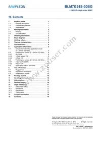 BLM7G24S-30BGY Datasheet Page 19