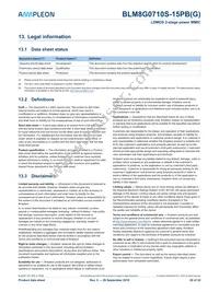 BLM8G0710S-15PBGY Datasheet Page 20