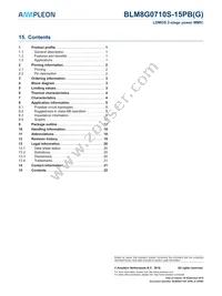 BLM8G0710S-15PBGY Datasheet Page 22