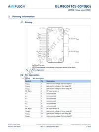 BLM8G0710S-30PBY Datasheet Page 2