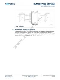 BLM8G0710S-30PBY Datasheet Page 9