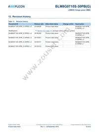 BLM8G0710S-30PBY Datasheet Page 19