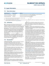 BLM8G0710S-30PBY Datasheet Page 20