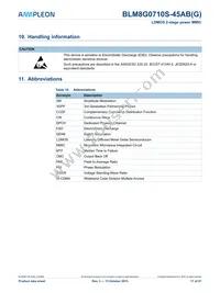 BLM8G0710S-45ABGY Datasheet Page 17