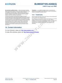BLM8G0710S-45ABGY Datasheet Page 20