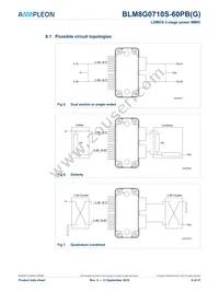 BLM8G0710S-60PBGY Datasheet Page 8