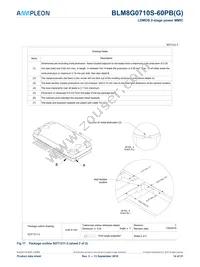 BLM8G0710S-60PBGY Datasheet Page 14