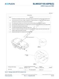 BLM8G0710S-60PBGY Datasheet Page 16