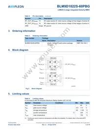 BLM9D1822S-60PBGY Datasheet Page 3