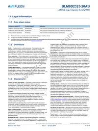 BLM9D2325-20ABZ Datasheet Page 14