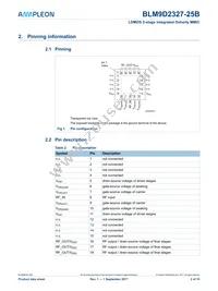 BLM9D2327-25BZ Datasheet Page 2