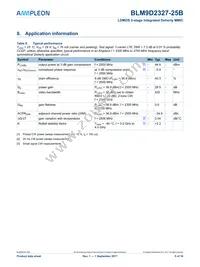 BLM9D2327-25BZ Datasheet Page 5