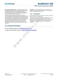 BLM9D2327-25BZ Datasheet Page 15