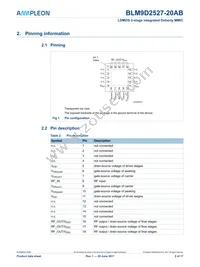 BLM9D2527-20ABZ Datasheet Page 2