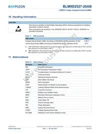 BLM9D2527-20ABZ Datasheet Page 13