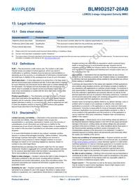 BLM9D2527-20ABZ Datasheet Page 15