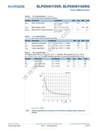 BLP05H6110XRY Datasheet Page 4