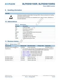 BLP05H6110XRY Datasheet Page 13