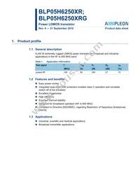 BLP05H6250XRY Datasheet Cover