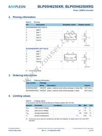 BLP05H6250XRY Datasheet Page 2