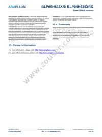 BLP05H635XRGY Datasheet Page 15