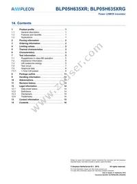 BLP05H635XRGY Datasheet Page 16