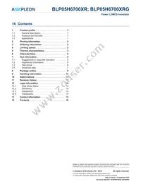 BLP05H6700XRGY Datasheet Page 16