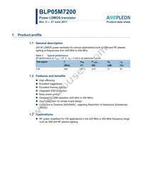 BLP05M7200Y Datasheet Cover