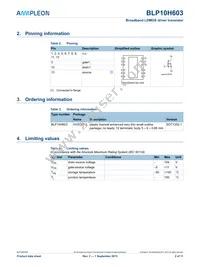 BLP10H603AZ Datasheet Page 2