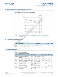 BLP10H605AZ Datasheet Page 3