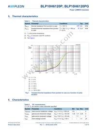 BLP10H6120PY Datasheet Page 3