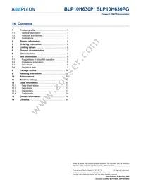 BLP10H630PY Datasheet Page 15