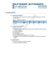 BLP10H660PY Datasheet Cover