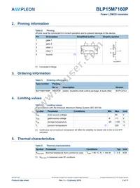 BLP15M7160PY Datasheet Page 2