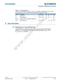 BLP25M705Z Datasheet Page 4