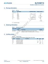 BLP25M710Z Datasheet Page 2