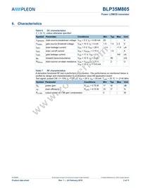 BLP35M805Z Datasheet Page 3