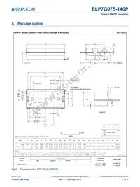BLP7G07S-140P Datasheet Page 7