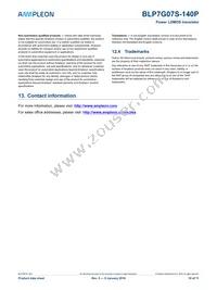 BLP7G07S-140P Datasheet Page 10