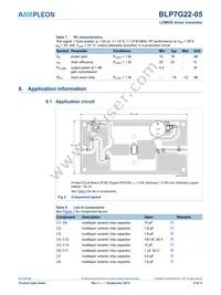 BLP7G22-05Z Datasheet Page 4